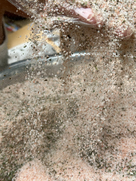 Smoked Garlic Scape Herbed Salt